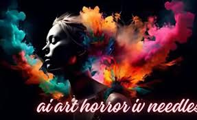 AI Art Horror: The Haunting Imagery of IV Needles in a Technological Age